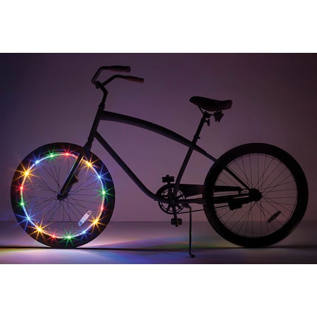 Brightz Ltd Brightz Wheel Brightz Multicolor LED Bike Accessory ABS Plastics 1 pk L2439